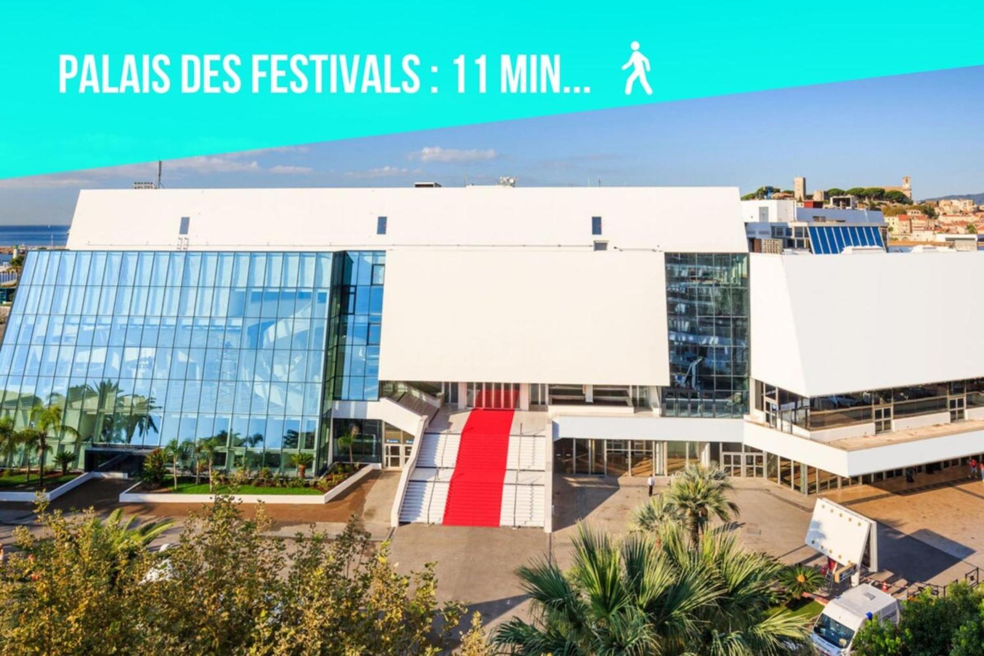 Les Sorbiers - Centre Ville - Spacieux & Climatisation คานส์ ภายนอก รูปภาพ